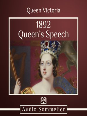 cover image of 1892 Queen's Speech